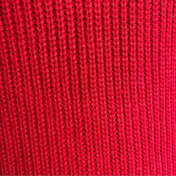 Majorelle Cross Twist Back Sweater Red XS - Picture 8 of 13
